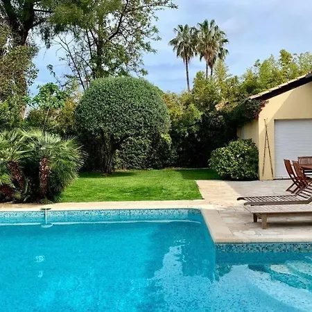빌라 Superbe Villa Au Coeur Du Cap D'Antibes